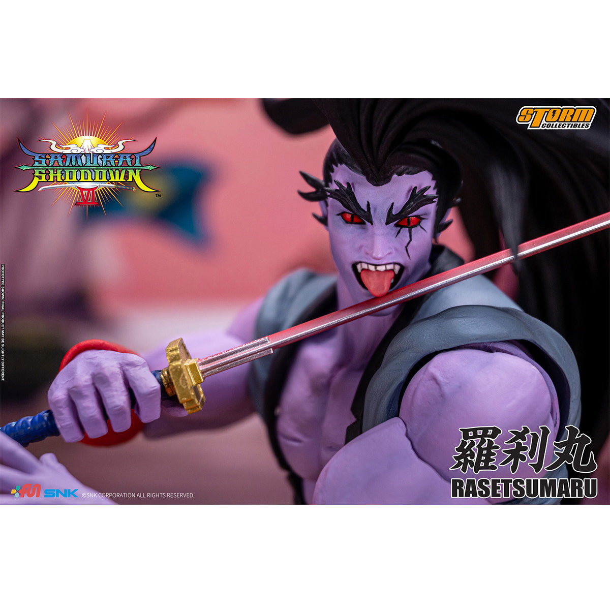 Storm Collectibles Samurai Shodown IV: Rasetsumaru 1/12 Scale Action Figure