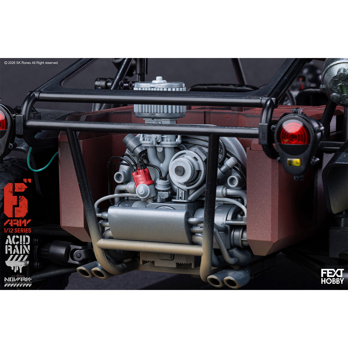 FEXT HOBBY Acid Rain World: Novark FXH-AR-005 Valerius FXH-AR-006 NVK Escort-L FXH-AR-001 Red Locust 1/12 Scale Action Figure