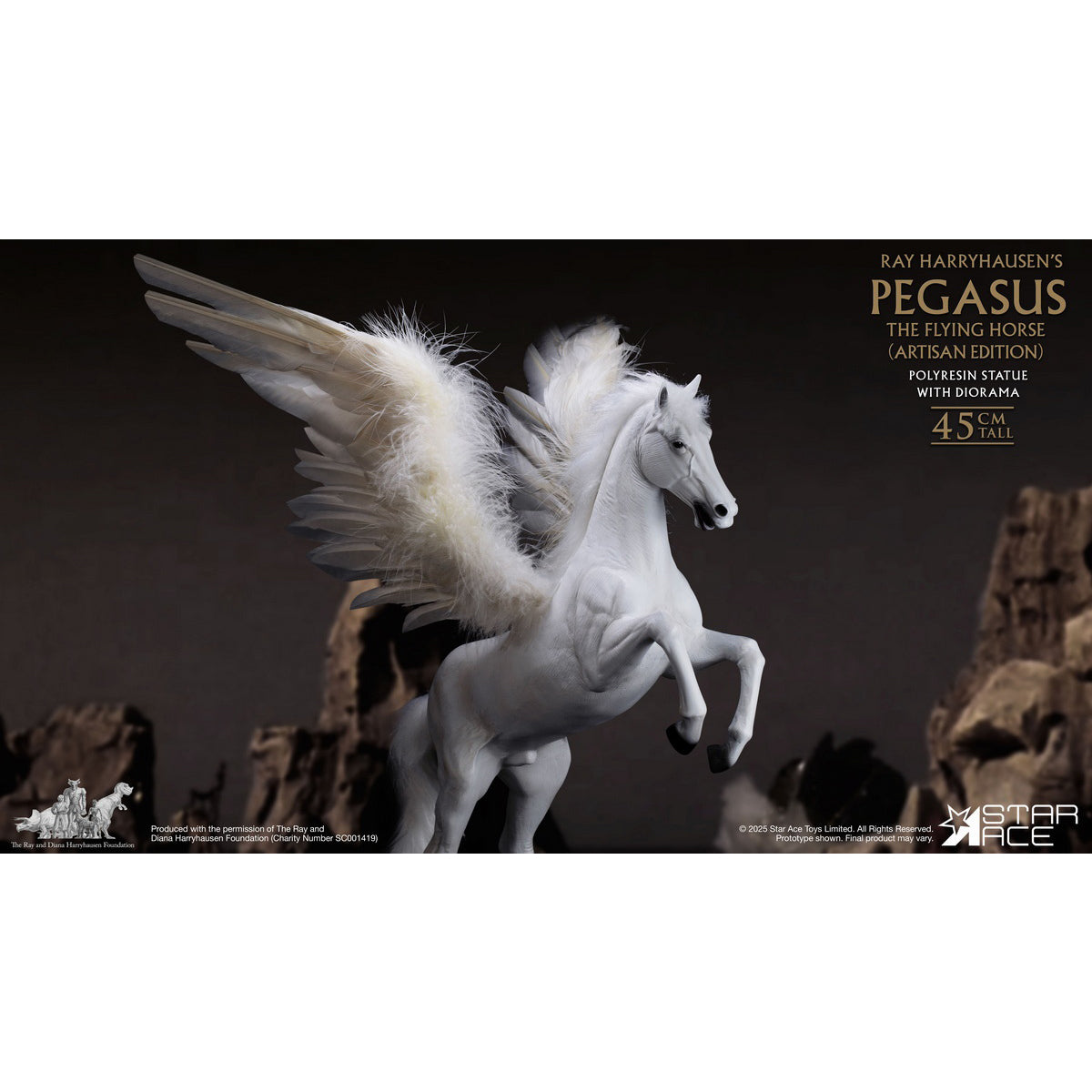 STAR ACE Toys The Ymir’s Colosseum Showdown & Pegasus The Flying Horse Ray Harryhausen Series 1/8 Scale Resin Art Figurine