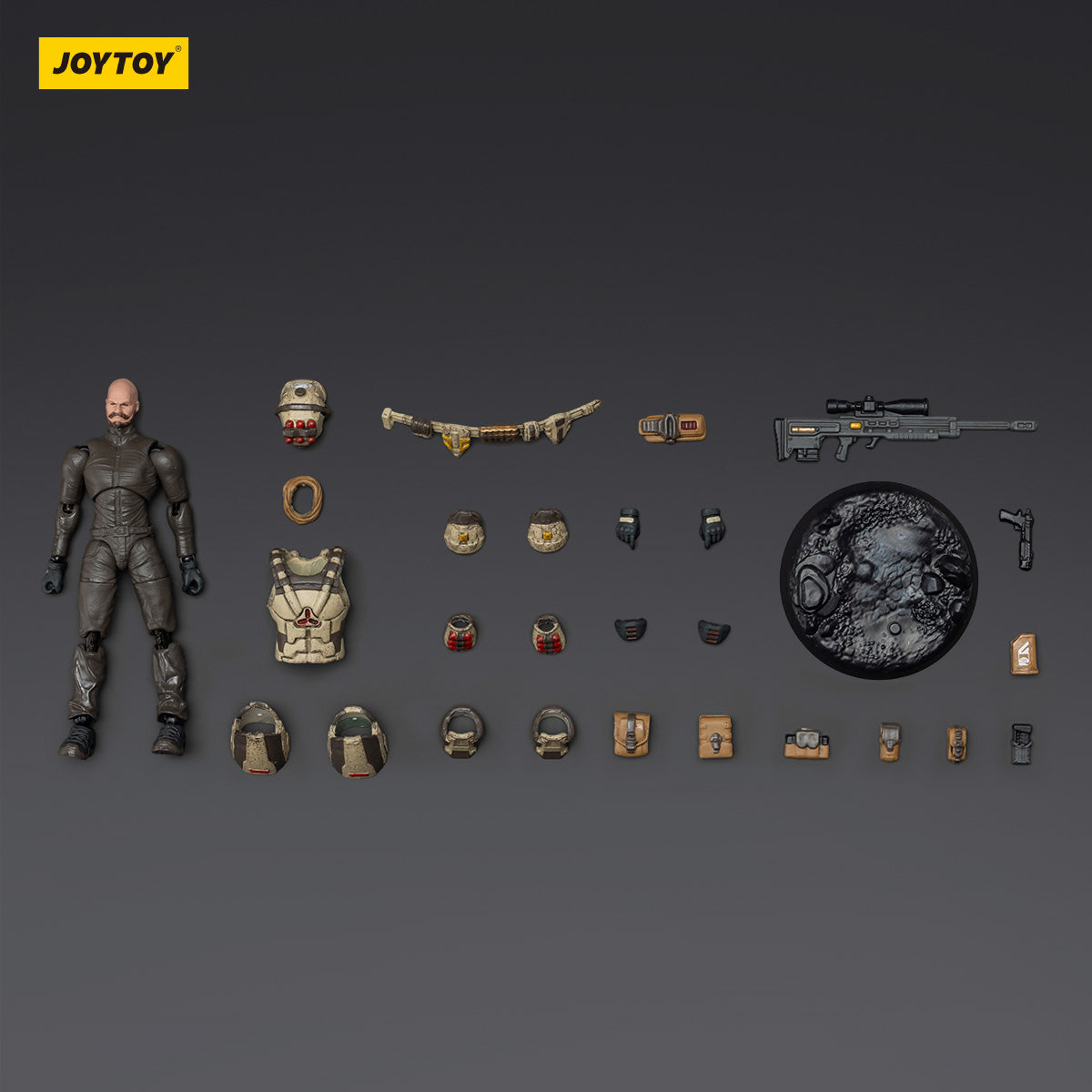 JOYTOY Warhammer 40,000 APOC Series Annihilator Long-Range Strike Mech + UNSC Sniper Dima JT03035 +JT02021 Action Figure