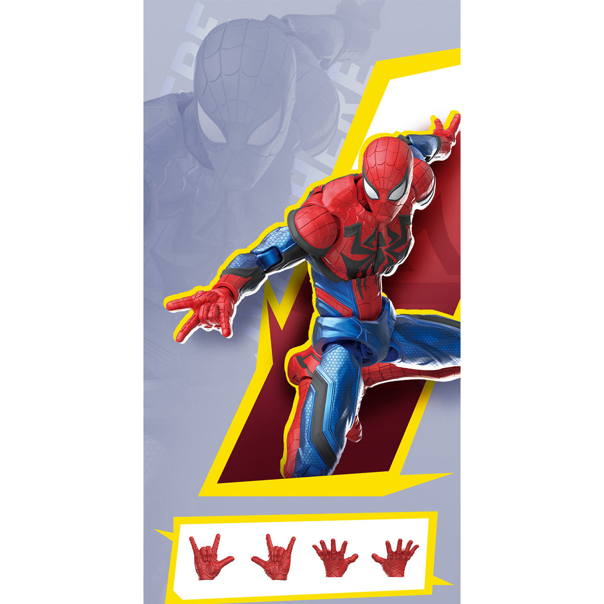 BLOKEES Marvel Rivals Champion Class Spider-Man CC-06 & Venom CC-07 Assembly Model Kit