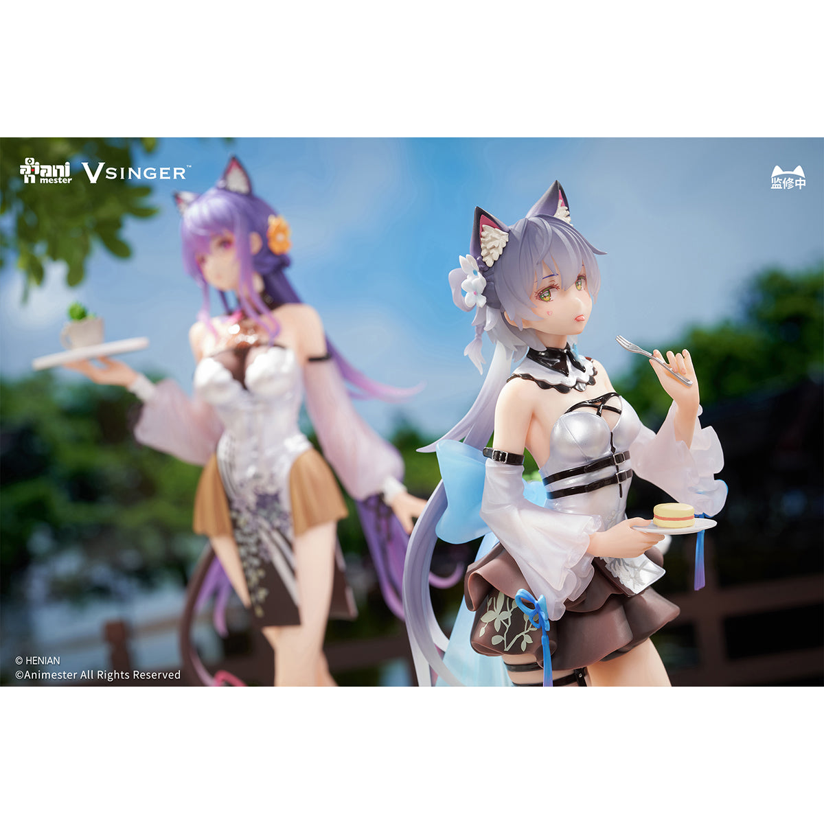 Animester, Vsinger Luo Tianyi & Mo QingXian Tea Time Melody Ver, Art Anime Statue