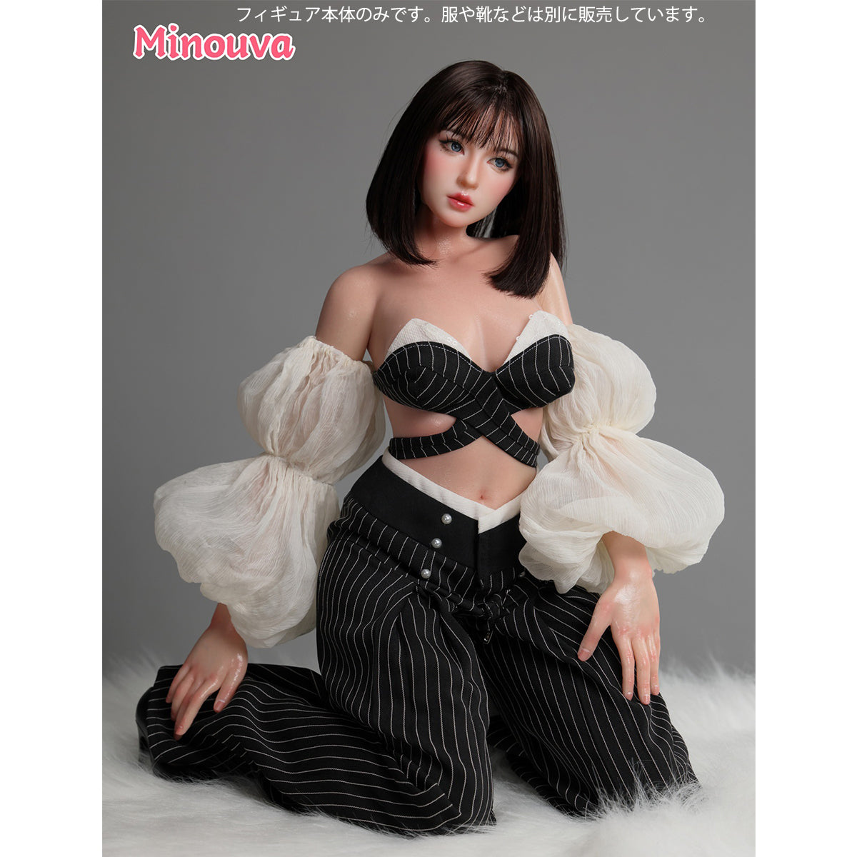 Minova Mina: Doll Body + Precision Finger Bones + Official Outfit + Shoes Complete Set