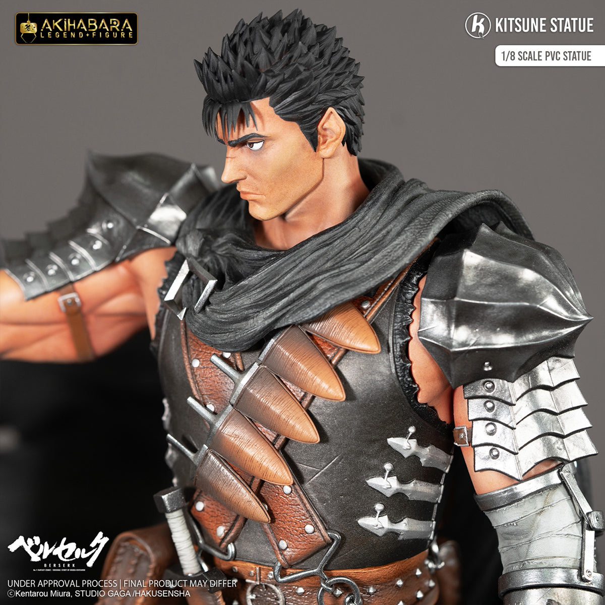 Kitsune Statue, Berserk Guts, Art Statue