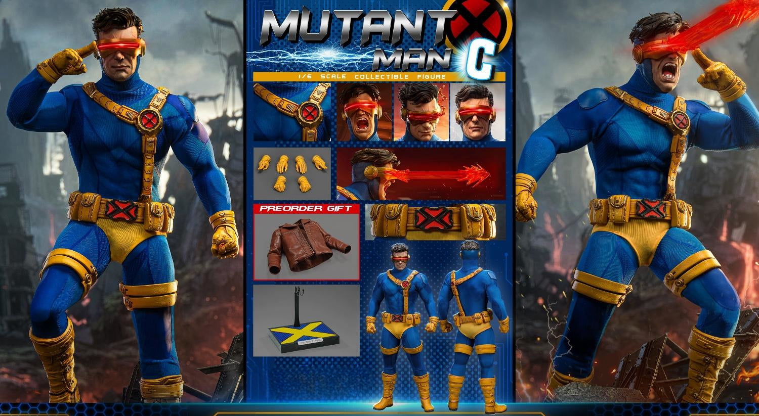 PRESENT TOYS MUTANT MAN C PT-sp70 Standard Edition 1/6 Scale Action Figure