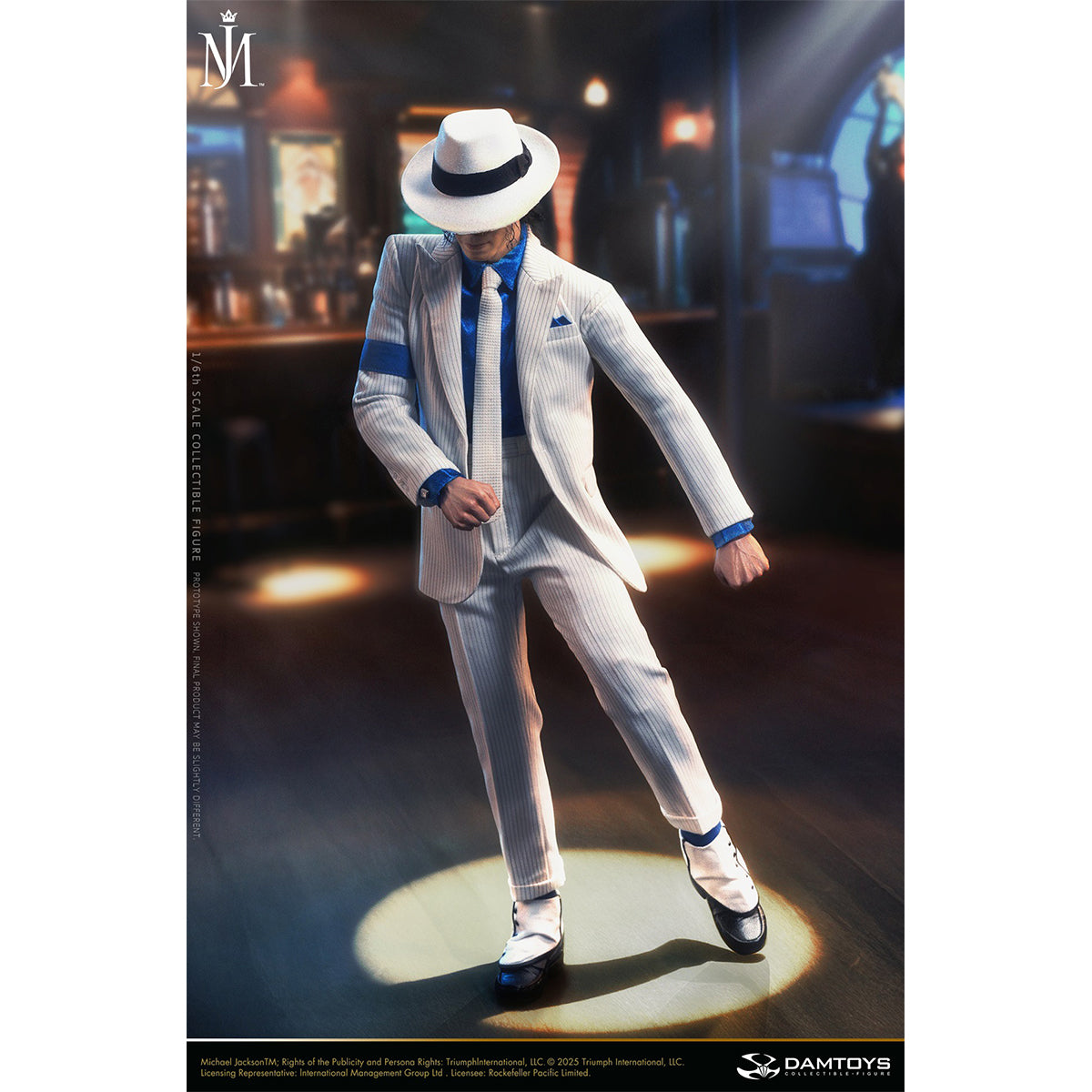DAMTOYS NO.DMS048S Michael Jackson: Smooth Criminal - Tribute to the Classics 1/6 Scale Action Figure