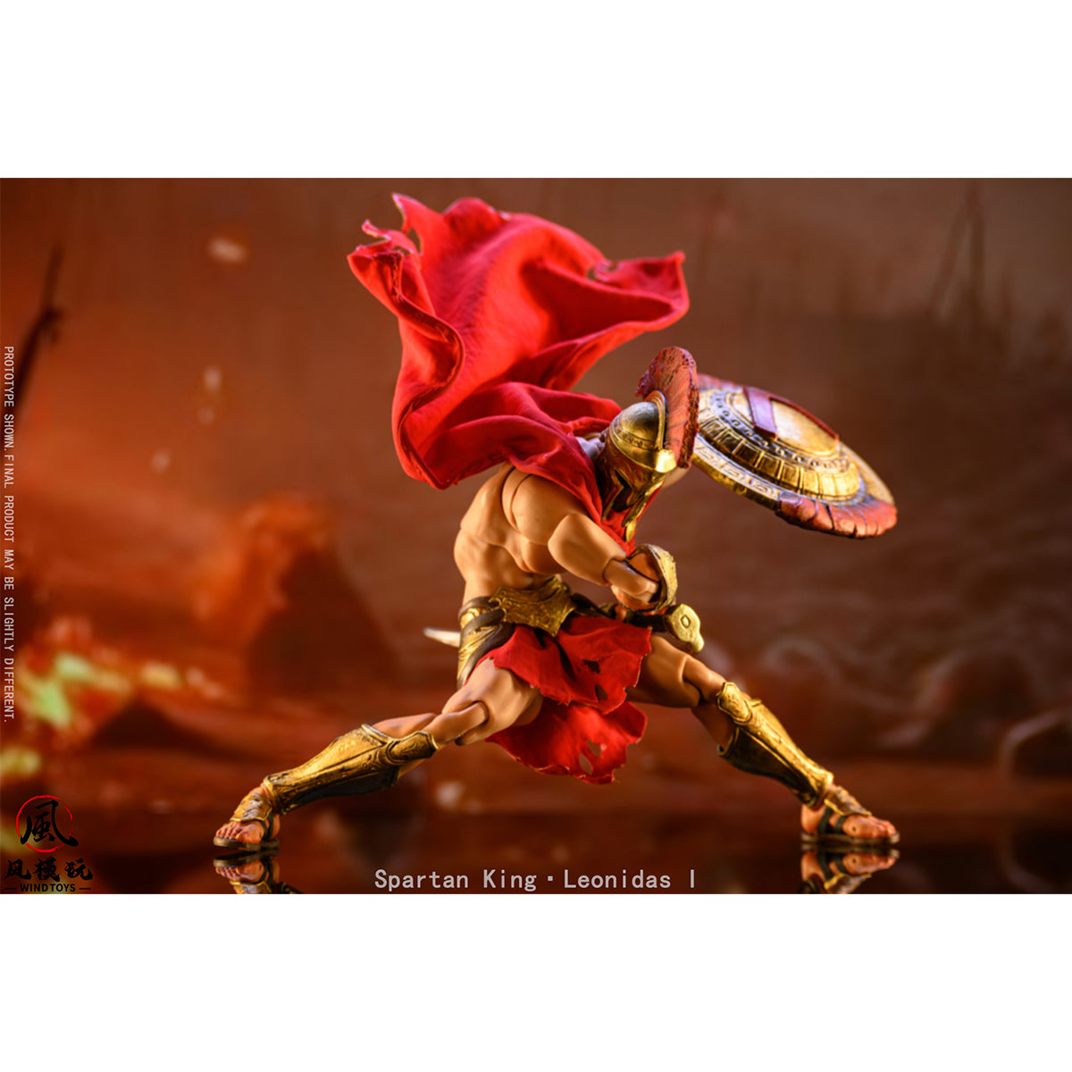 Wind Toys Spartan King·Leonidas I FMW004 Eternal Warlords Series 1/12 Scale Action Figure