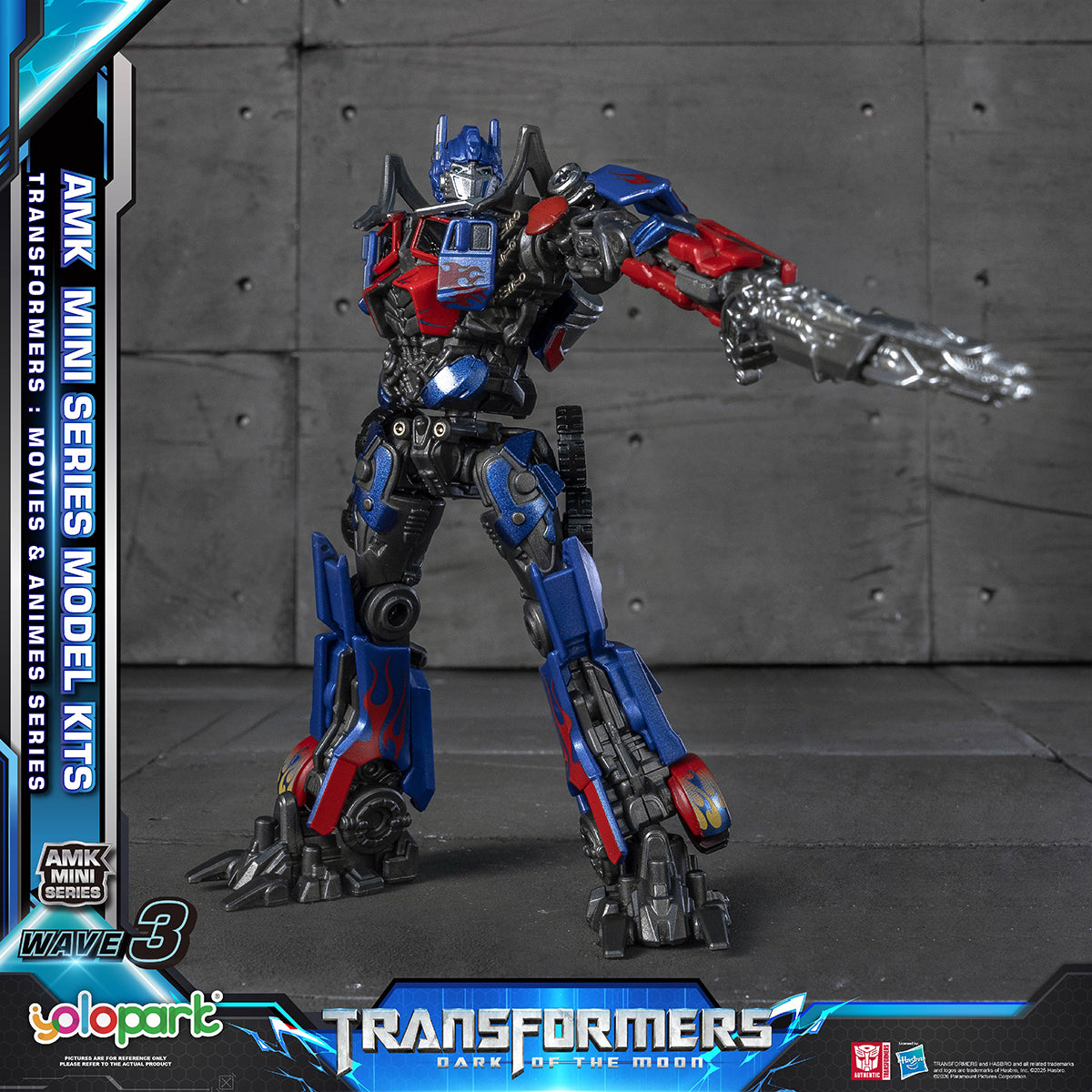 Yolopark AMK MINI WAVE 3-TF3 Optimus Prime AMKM3OP Pre-assembled Model Kits