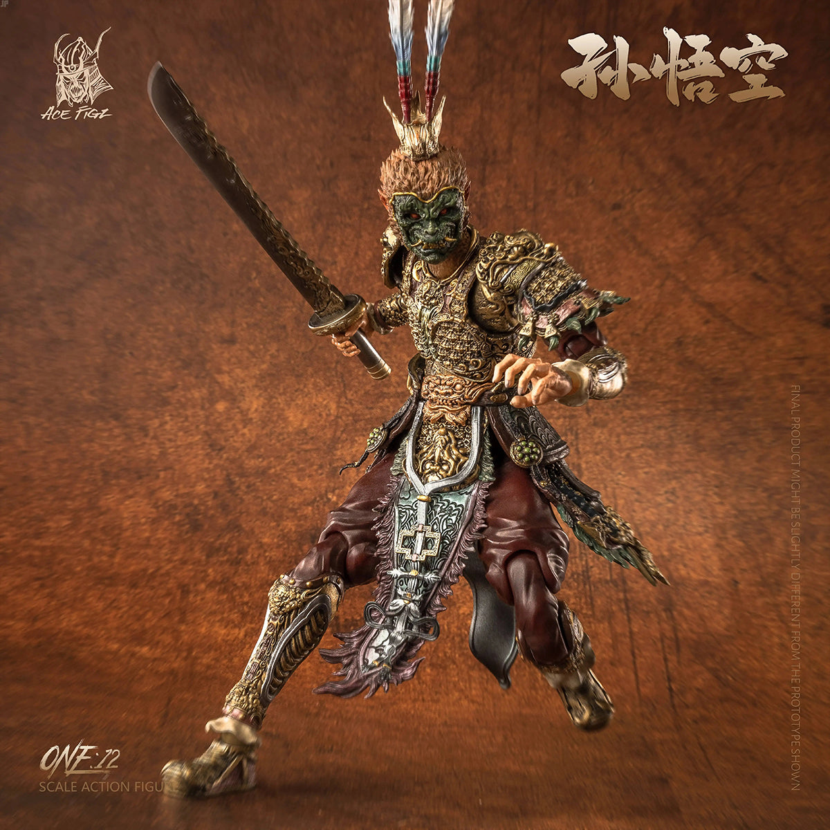 AceFigz, The Monkey King Sun Wukong, Action Figures