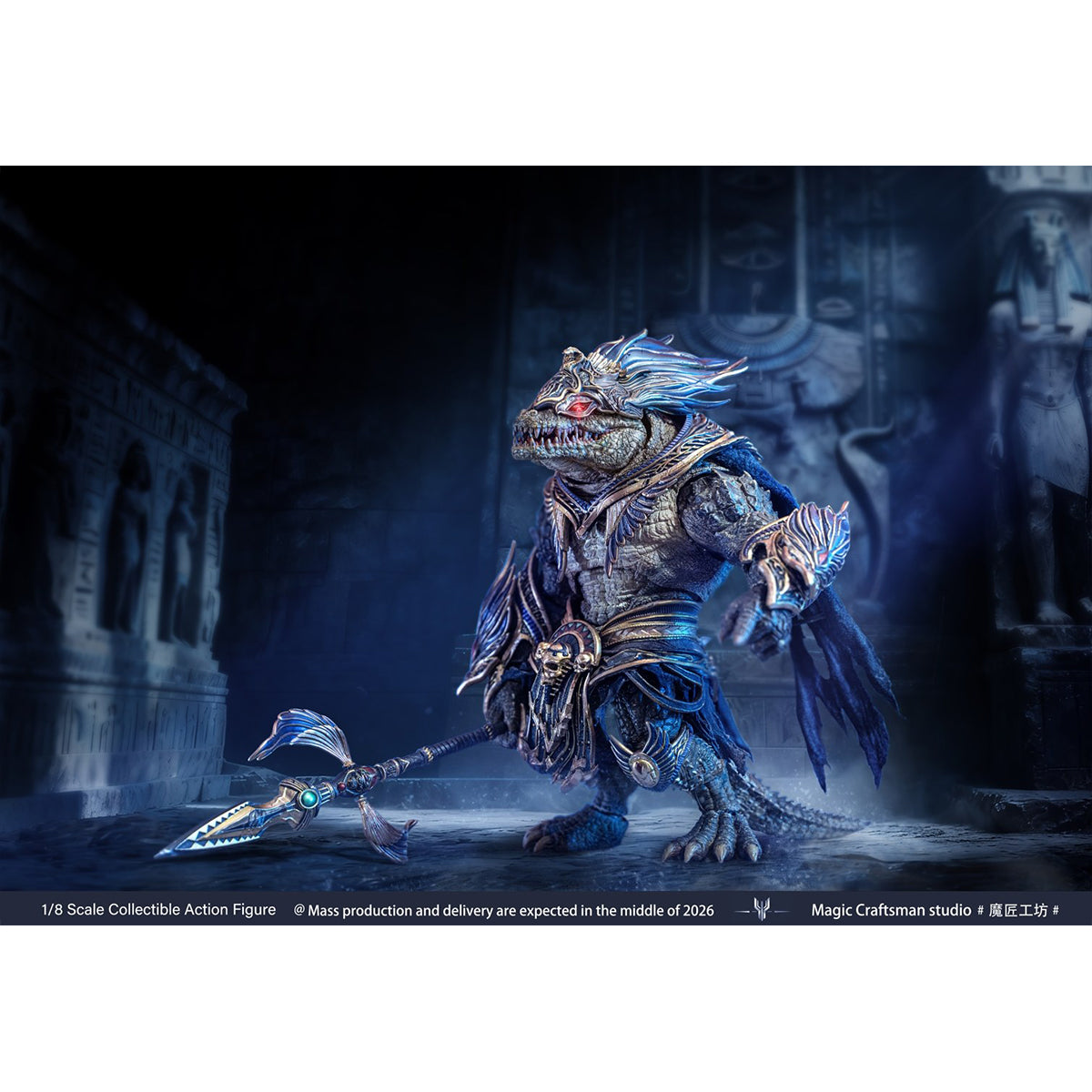 Magic Craftsman Studio Temple of Chaos Series Desert Colossus Crocodile Sobek 1/12 Scale Action Figure