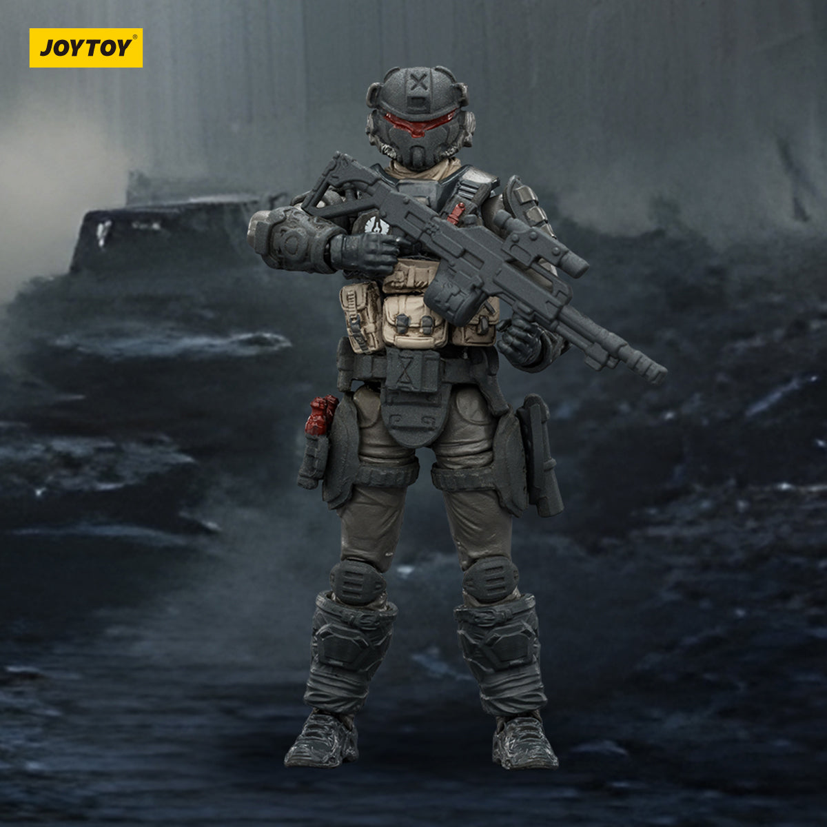 JOYTOY Steel Ride Corps Assaulter Albedo & Engineer Chris & Guard Kael & Assaulter Echo & Sniper Viktor 1/25 Scale Action Figure