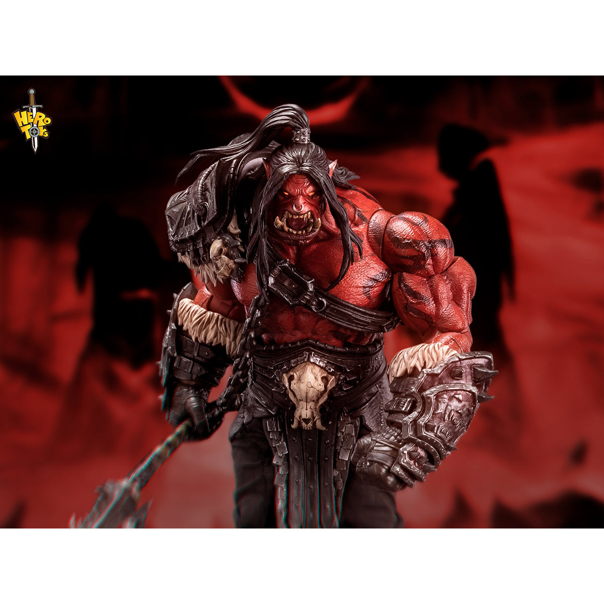 Hero toys Tribal War Song Great Chieftan Red 1/10 Scale Action Figure