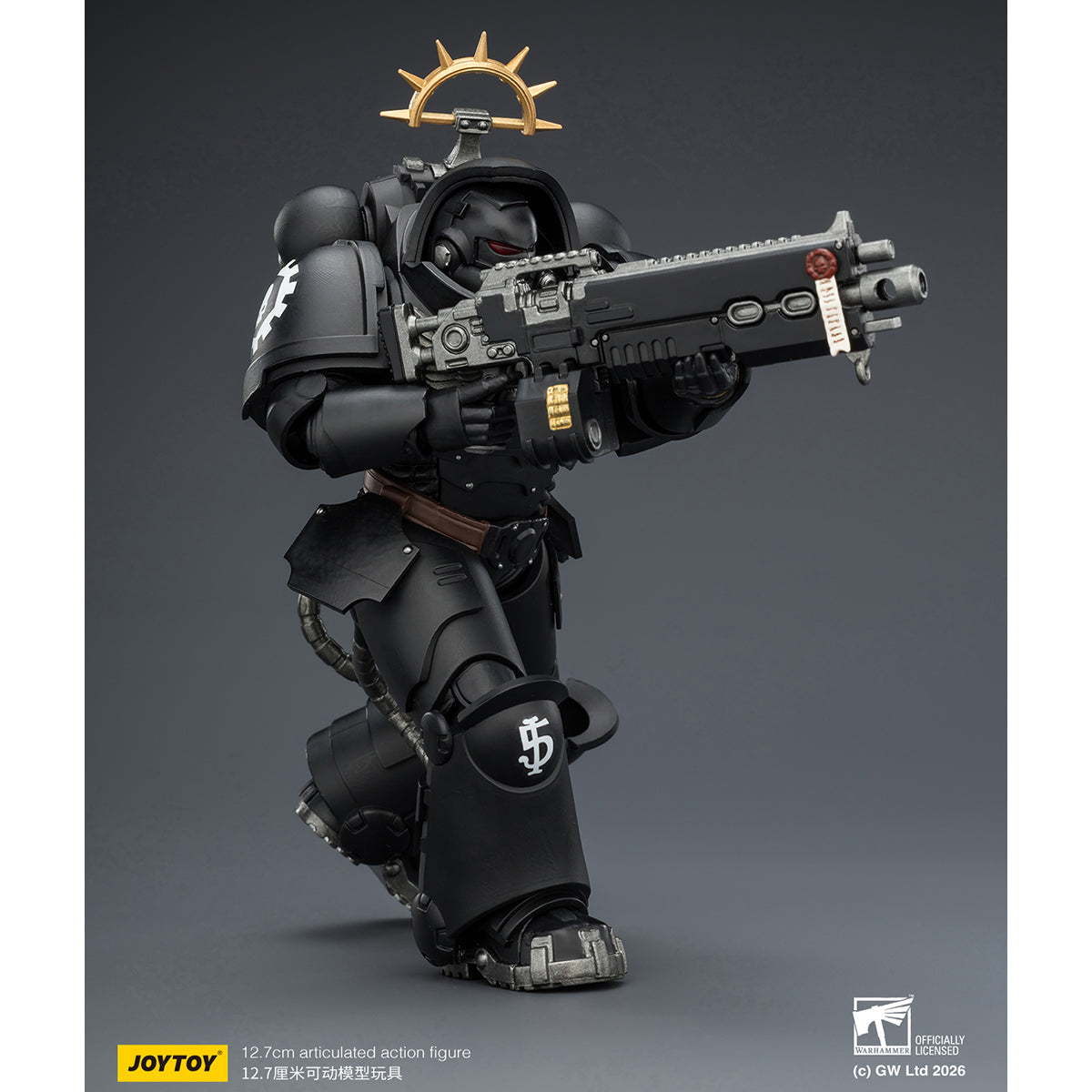 JOYTOY Warhammer 40,000: Space Marine 2 Heavy Intercessor with Heavy Bolt Rifle and Bolt Pistol (Game Edition) 1/18 Scale Action Figure