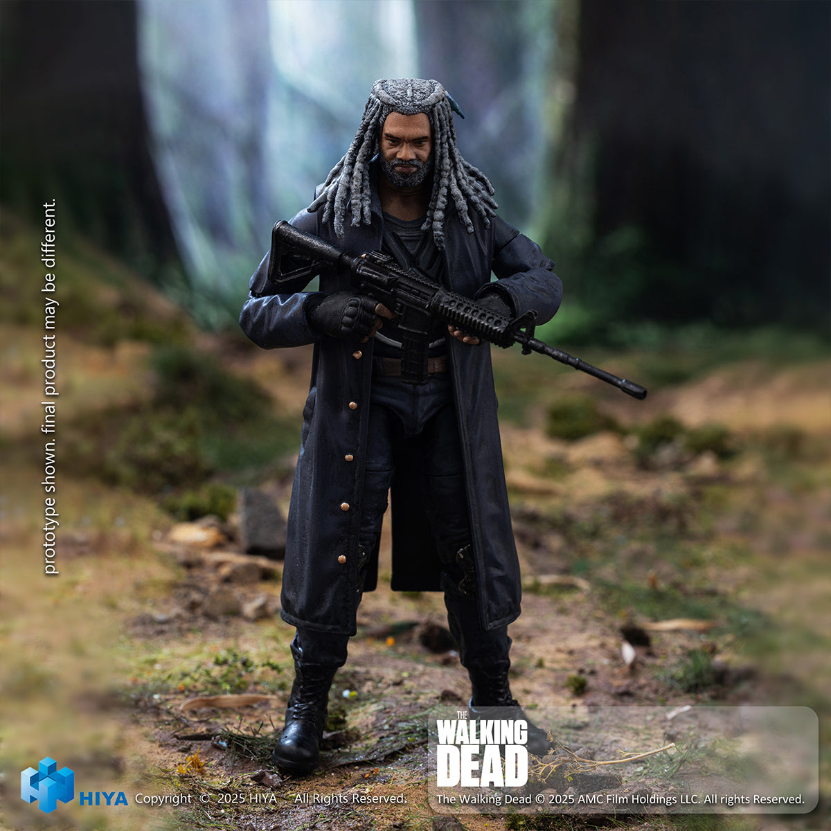 HIYA EMW0317 Dead Walk Ezekiel 1/18 Scale Action Figure