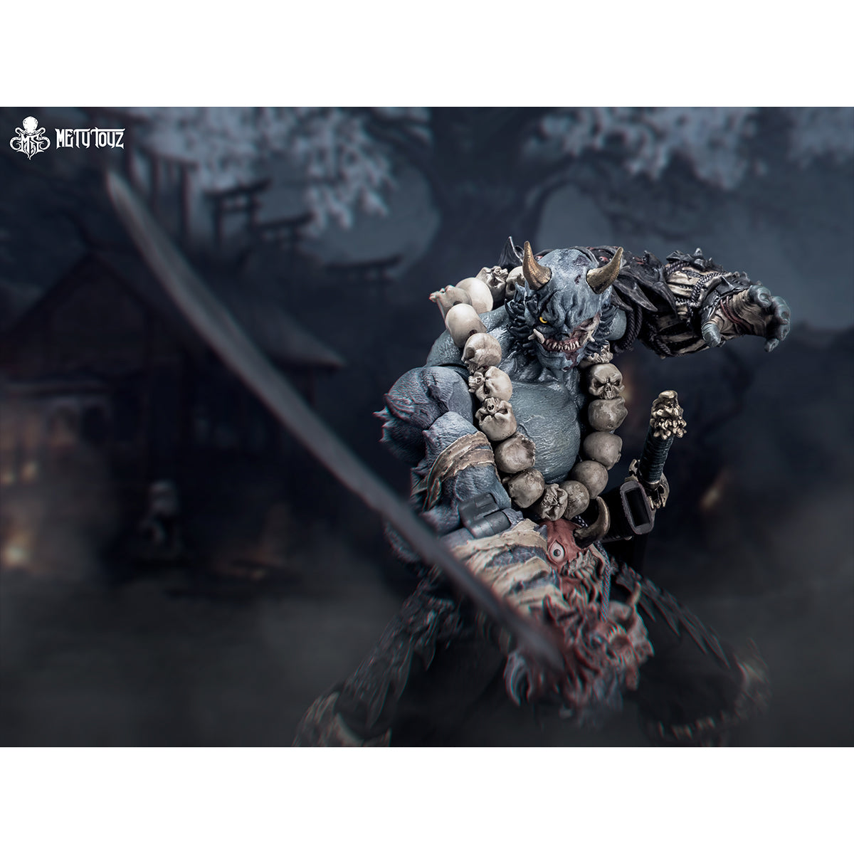 Metytoyz Demon Slayer Shura Takikawa Onimusha 1/10 Scale Action Figure