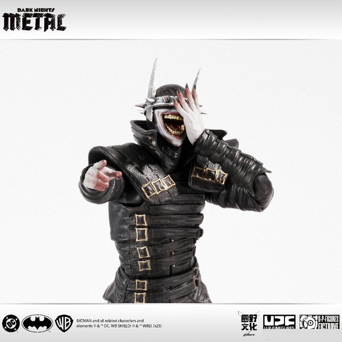 Round Field × U-P-Finegures Dark Nights: Metal - The Batman Who Laughs 1/12 Scale Action Figure