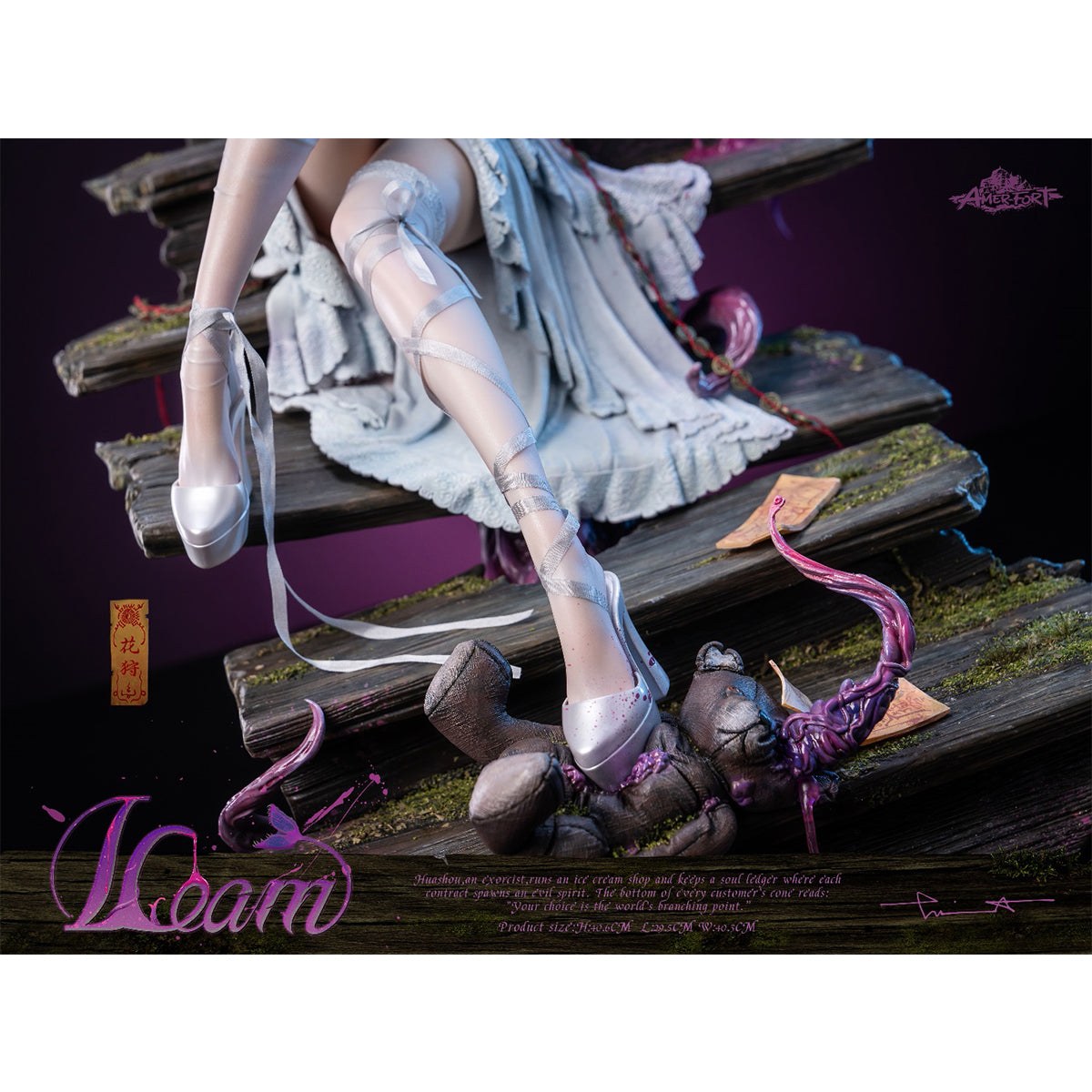 PIJI & LouLL Aroll, Hua Shou, 1/4 Scale Art Figurine