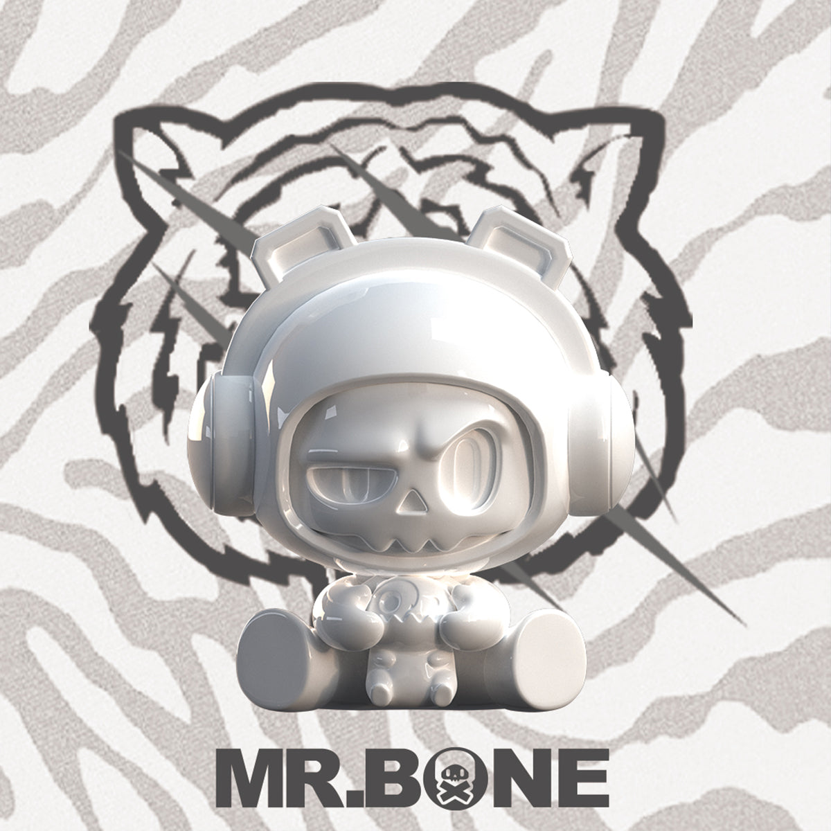 MR.BONE Babybone Cute Grain Sitting Pose Blind Box Figure