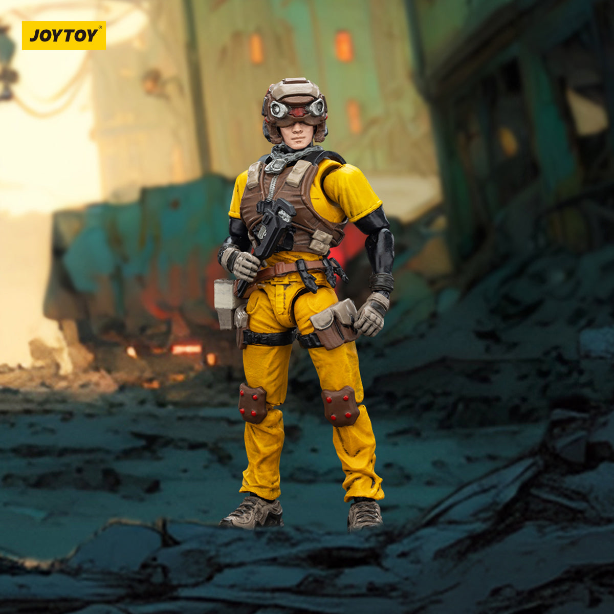 (Only Shipped to the US) JOYTOY Steel Ride Corps Mechanic Tork JT02335 1/25 Scale Action Figure