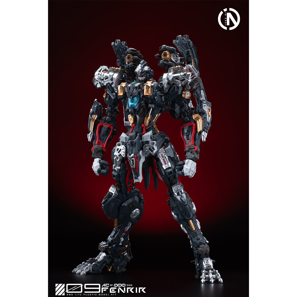 INERA+ FNR009 FENRIR 1/72 Scale Plastic Assembly Model Kits