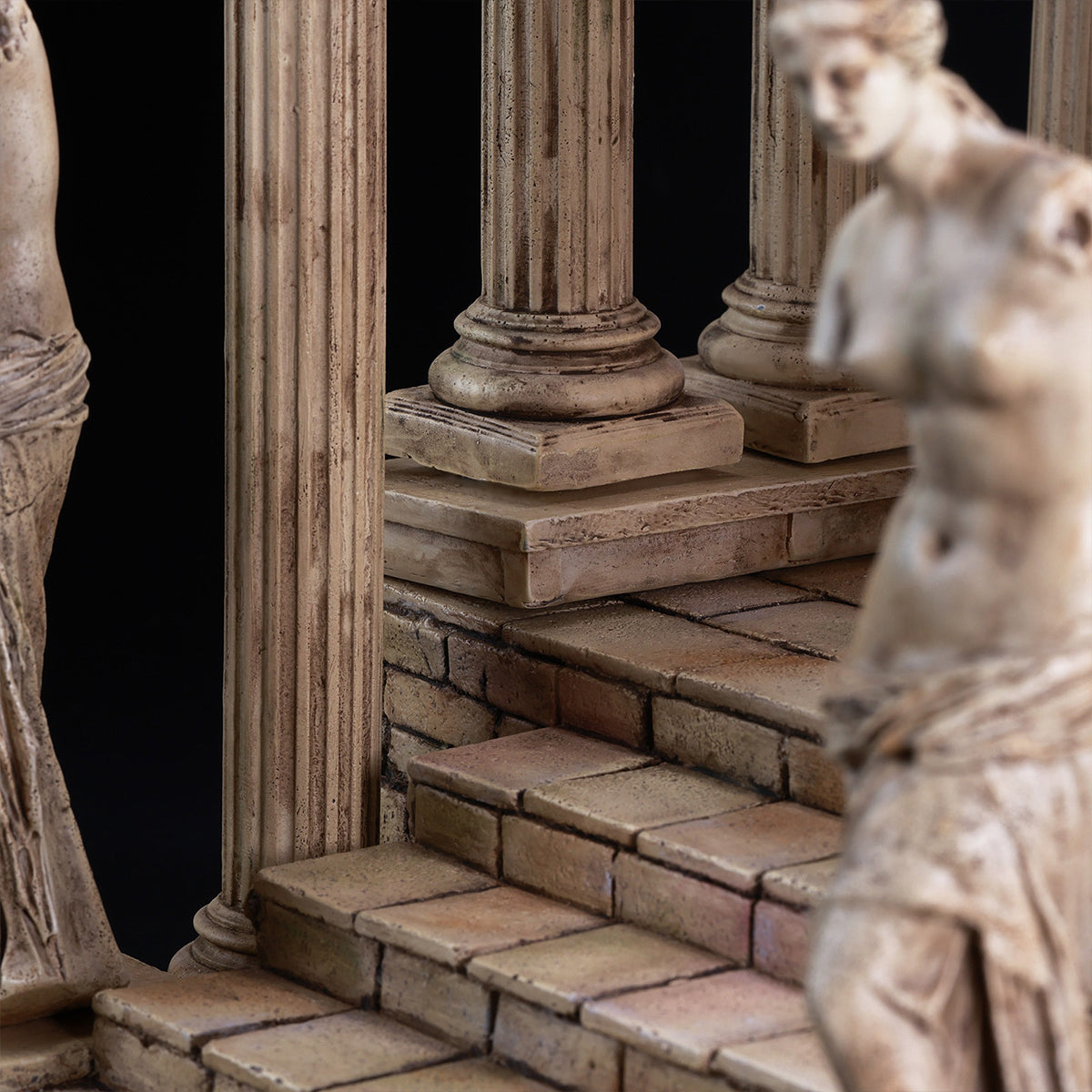 MMMTOYS Ancient Ruins Diorama Scene Base Fit 1/12 Scale 6-inches Action Figure