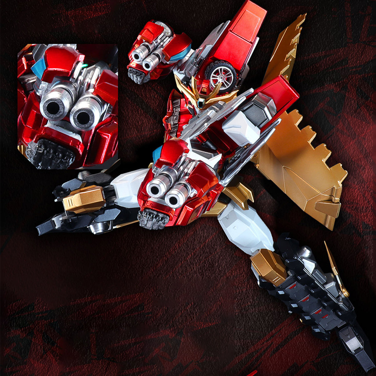 Big Firebird Dragon Rescue Team Vitality Star Soul Blazing Star God YQ-001 Action Figure