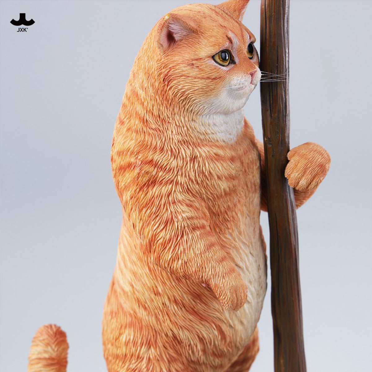 JXK Lily of the Valley Reflecting a Cat JXK342 Collectible Animal Figurine