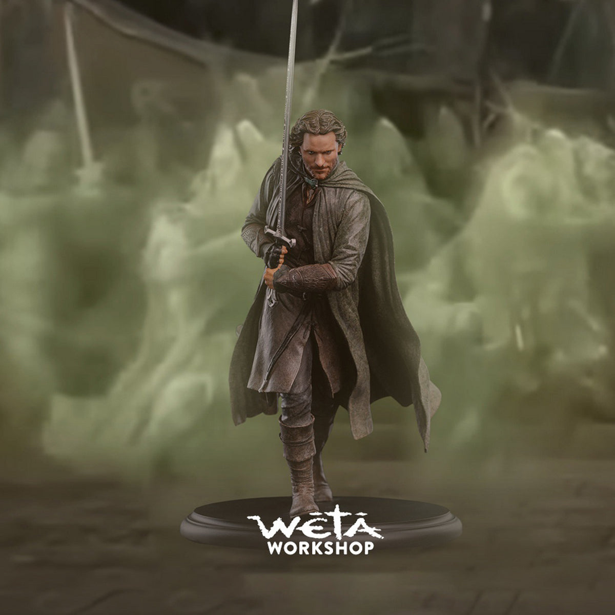 WETA Workshop, The Lord of the Rings Aragorn, Art Statue