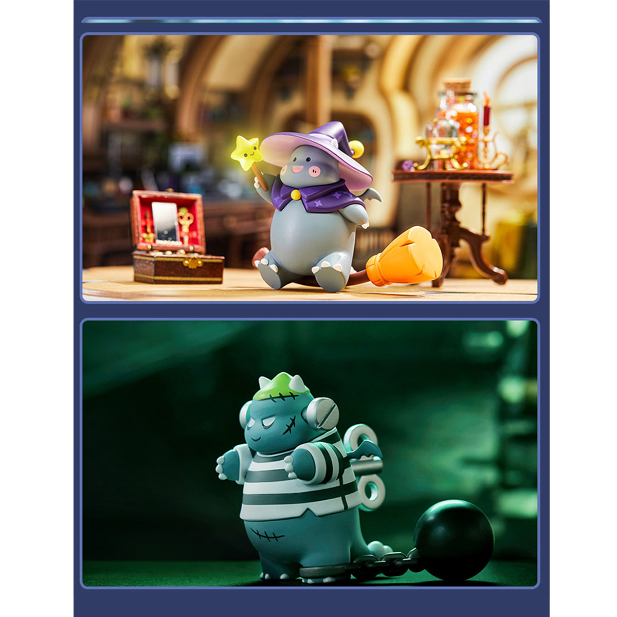 MR.BONE Fairytale Town Dirty Dragon Little Monster Theater Blind Box Figure