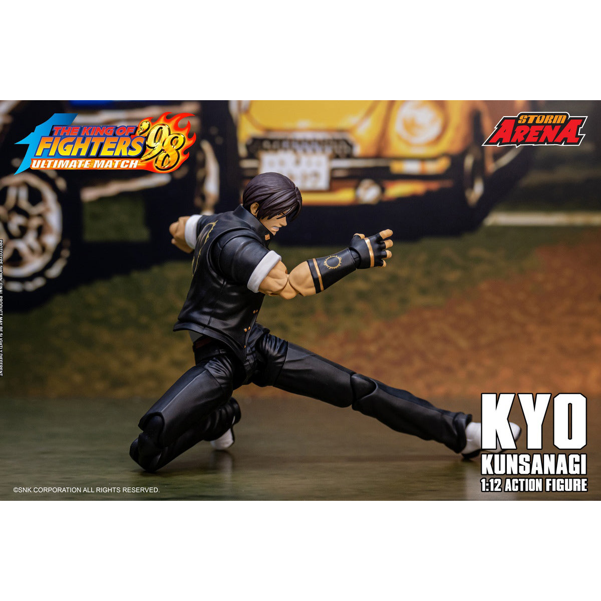 Storm Collectibles The King Of Fighters'98 UM KFSA01 Benimaru Nikaido Storm Arena KFSA02 Goro Daimon Storm Arena KFSA03 Kyo Kusanagi Storm Arena 1/12 Scale Action Figure