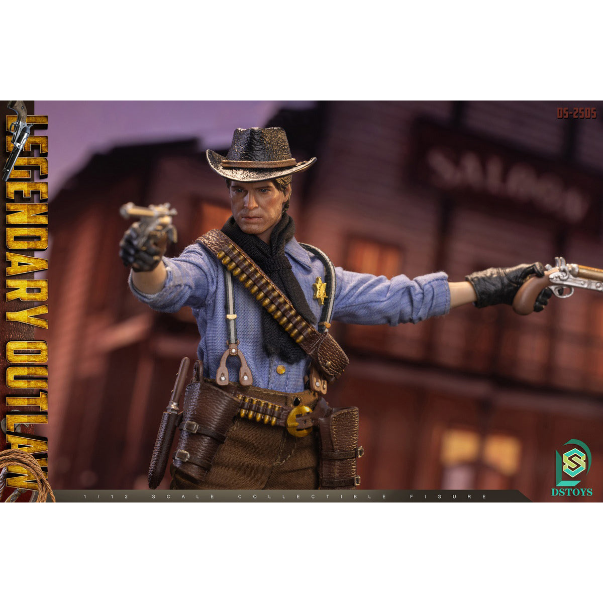 DSTOYS, Red Dead Redemption Dual Head Sculpt, Action Figures