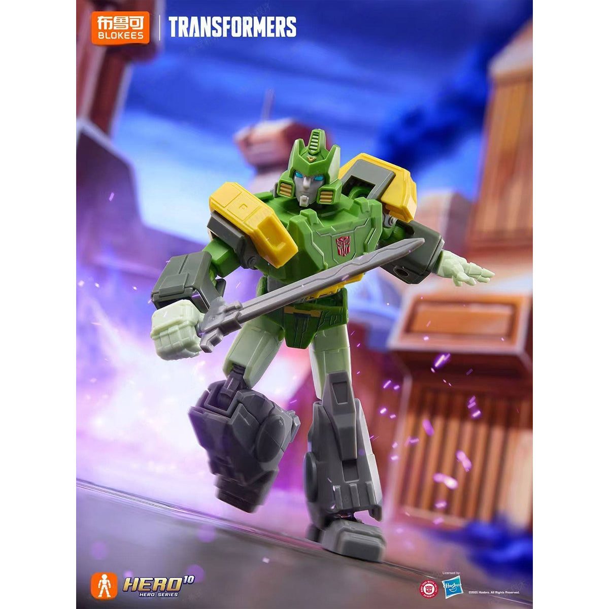 Blokees 71109 Transformers Galaxy Ver. Wave 9 The Darkest Hour Blind Box Figure