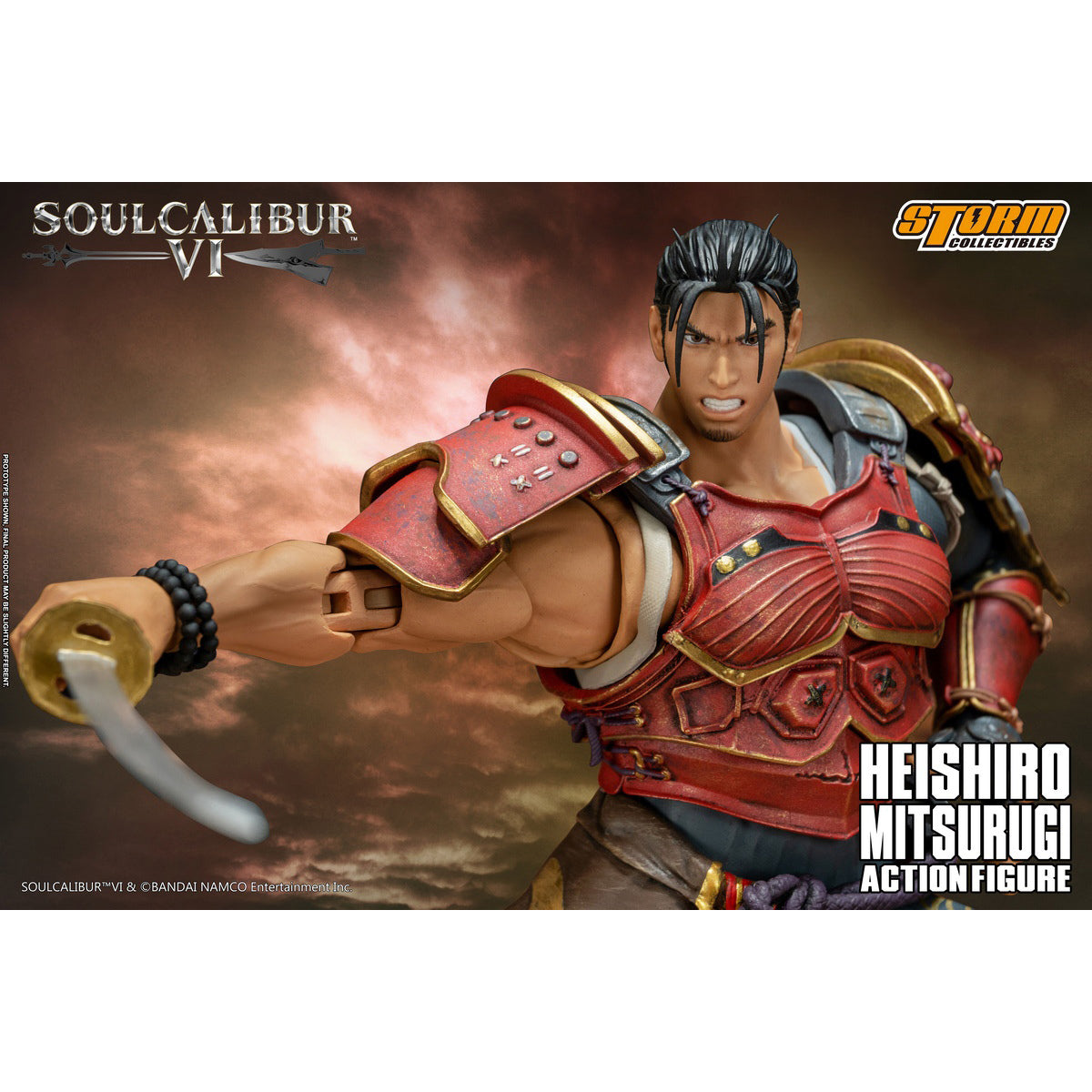 Storm Collectibles SOULCALIBUR VI: HEISHIRO MITSURUGI 1/12 Scale Action Figure