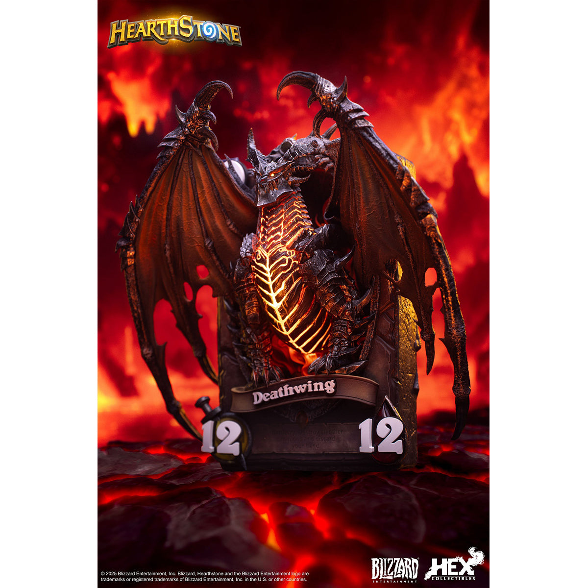 HEX Collectibles Blizzard Hearthstone Deathwing Art Figurine