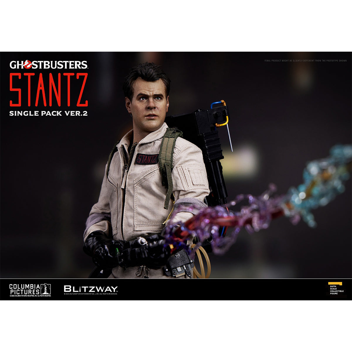 Blitzway, Ghostbusters 1984, Winston Zeddemore/Dr. Egon Spengler/Dr. Raymond Stantz/Dr. Peter Venkman, Single Pack ver.2, 1/6 Scale Action Figure