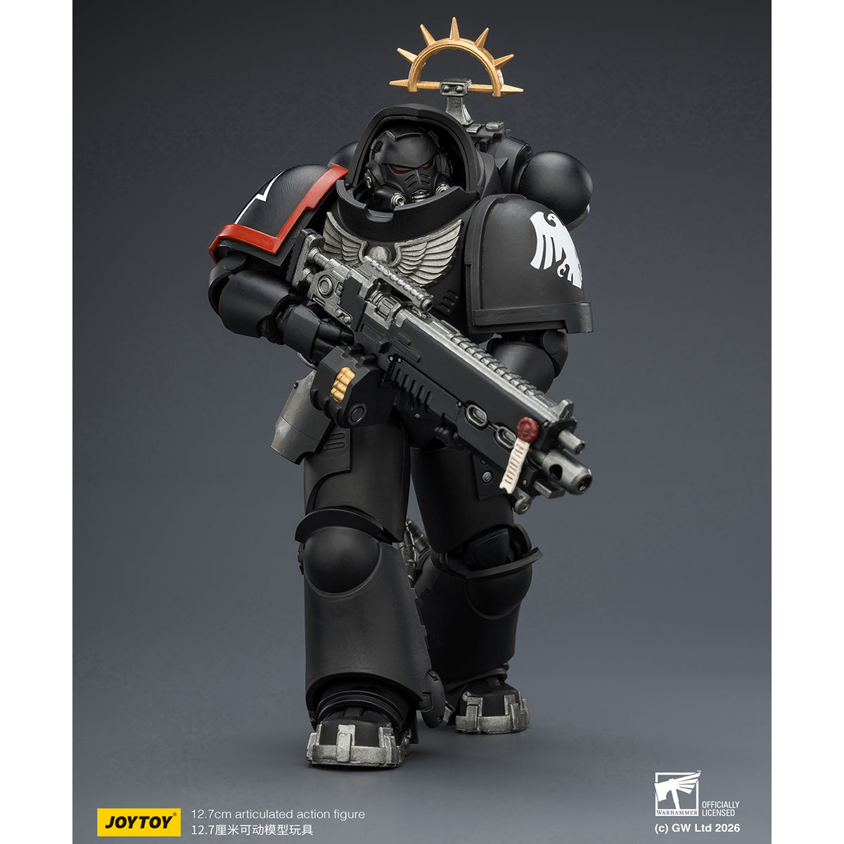 JOYTOY Warhammer 40,000: Space Marine 2 Heavy Intercessor with Heavy Bolt Rifle and Bolt Pistol (Game Edition) 1/18 Scale Action Figure