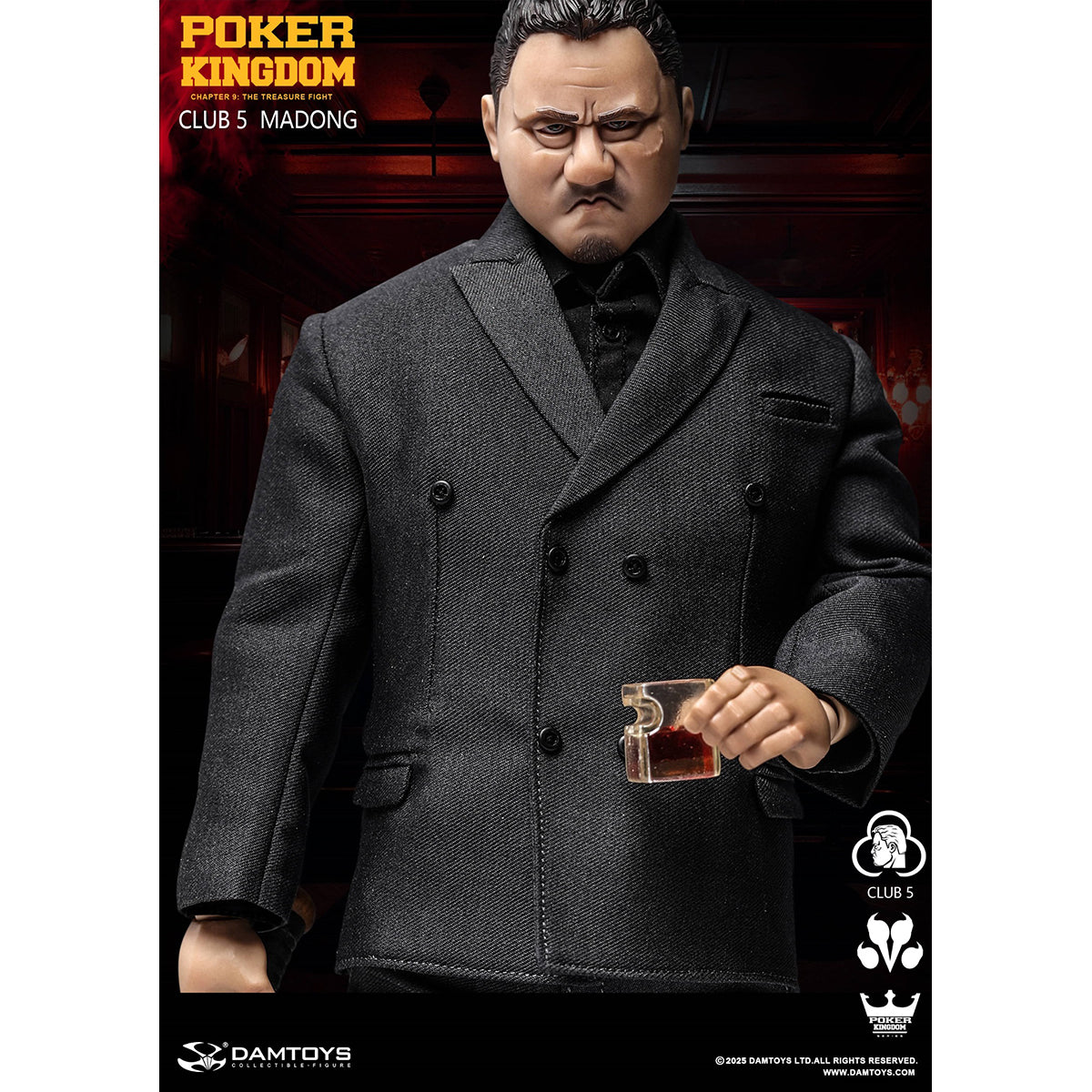DAMTOYS Poker Kingdom CULB 5 1/6 Scale Action Figure