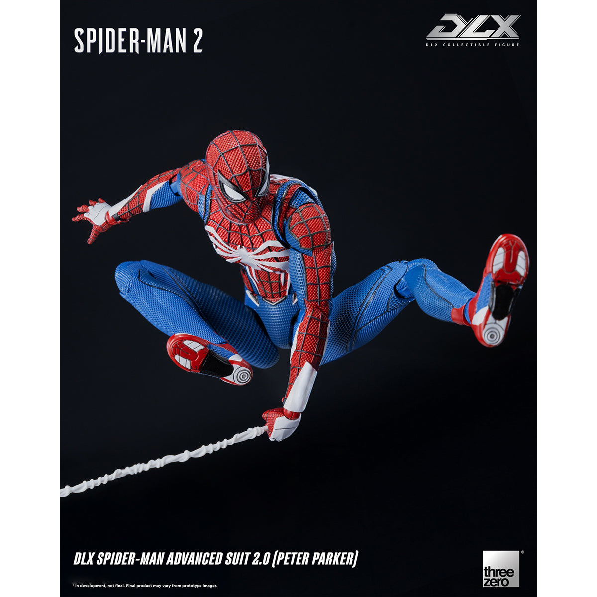 Threezero Spider-Man 2 DLX DLX Spider-Man Advanced Suit 2.0 (Peter Parker) Action Figure