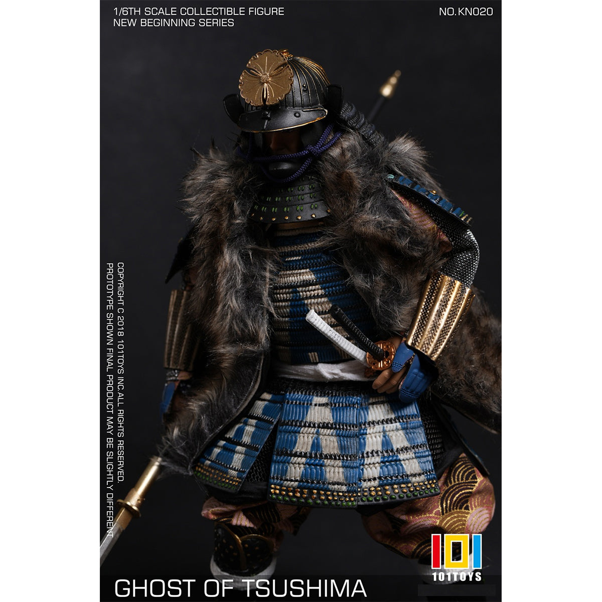 101TOYS KN023 GHOST OF TSUSHIMA Samurai 1/6 Scale New Beginner Series Action Figure