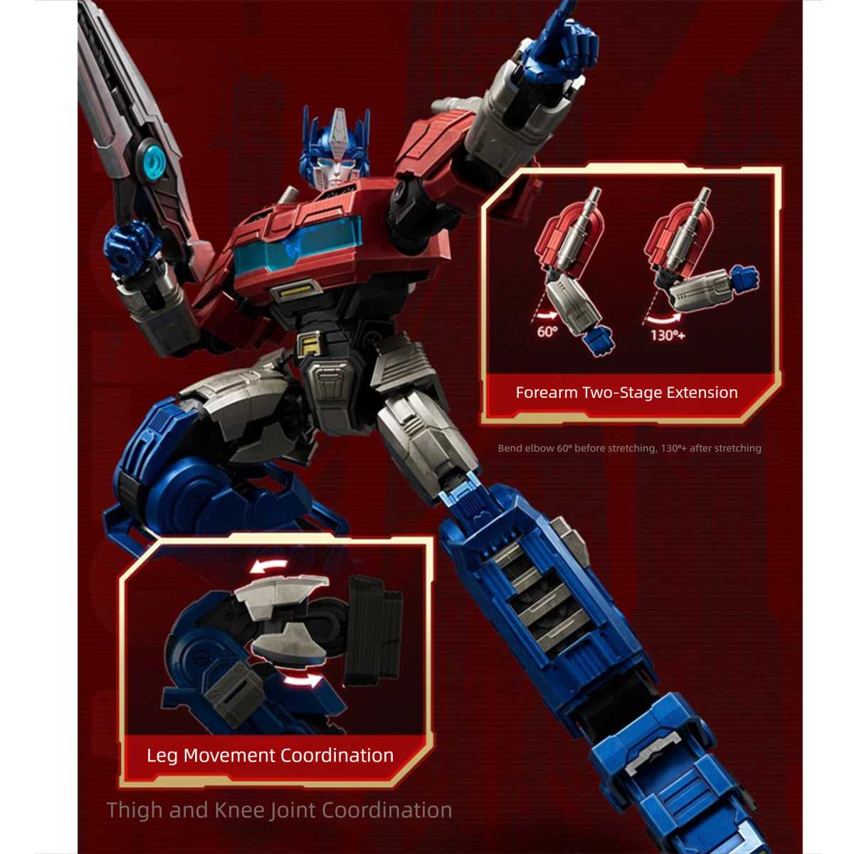 BLOKEES Transformers: ONE Action Legend Edition Optimus Prime Model Kit