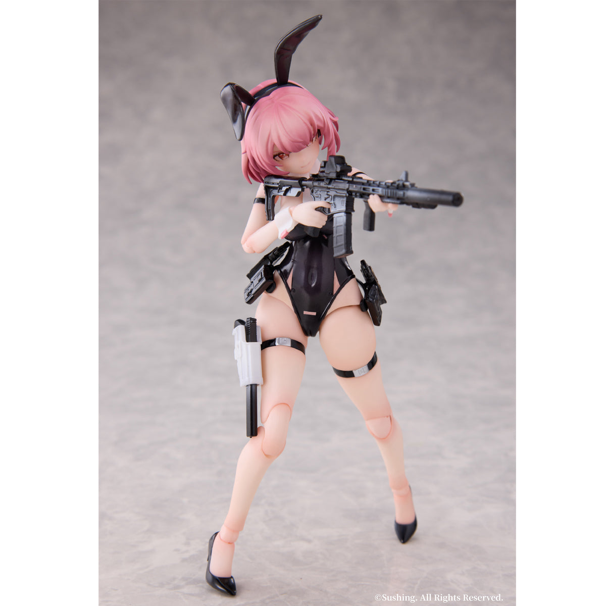 Sushing, Rabbit Bunny Rapid Squad Force: Assault Trooper - BELKA, Anime Action Figure