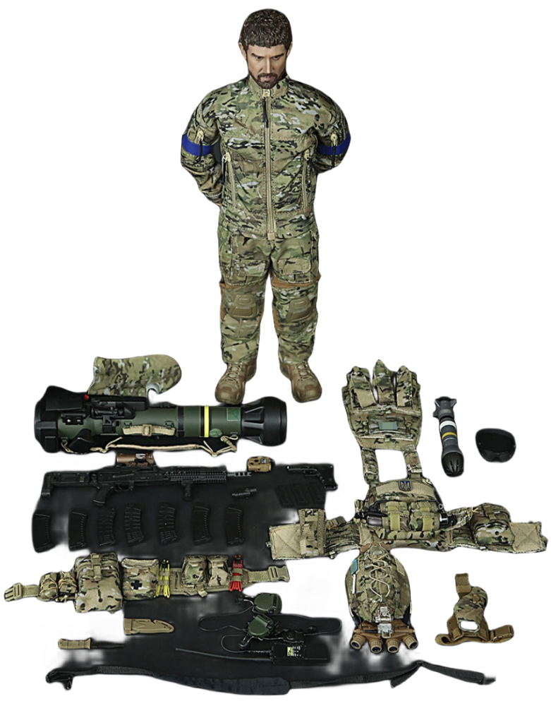 Mini Times Toys PMC in Likraine M047 1/6 Scale Male Action Figures