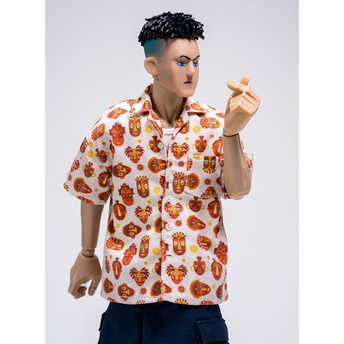 TrickyMan12 Fashion Figure Set - Hawaiian Shirt Outfit Set 1/6 Scale Action Figure