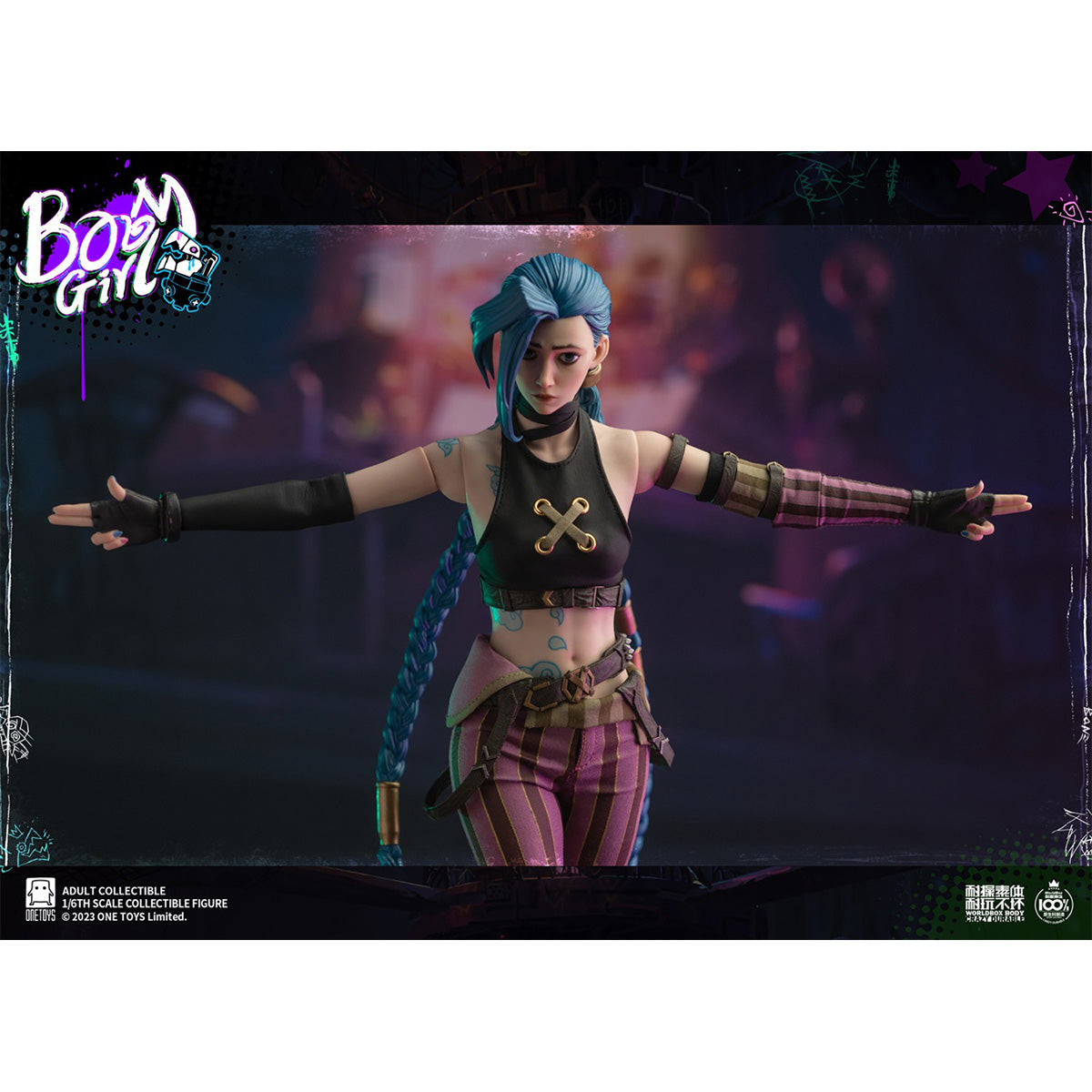 Onetoys BOOM GIRL 1/6 Scale 12inches Action Figure