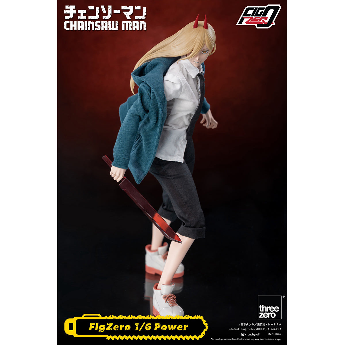Threezero 3Z04080M0 CHAINSAW MAN Power & 3Z04070M0 CHAINSAW MAN Denji 1/6 Scale Action Figure
