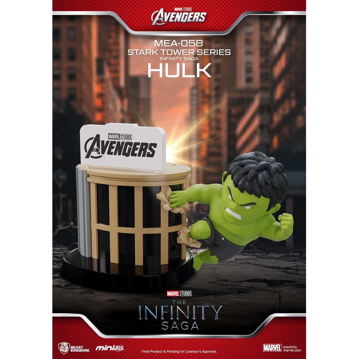 Beast Kingdom MEA-058 The Infinity Saga Stark Tower Series Randomly Single Blind Box Figure