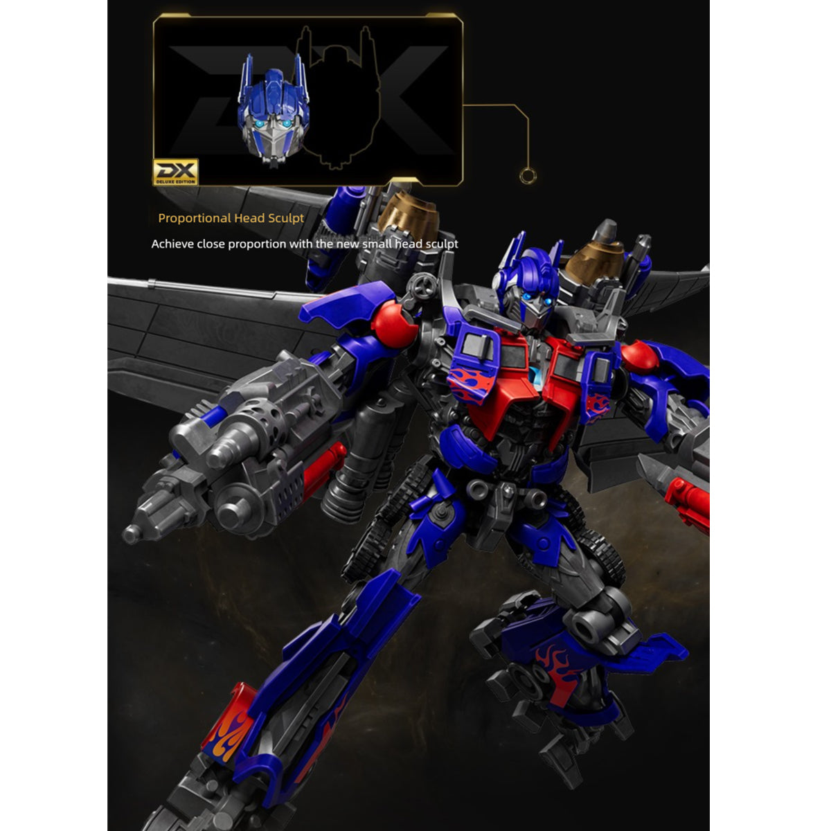 BLOKEES Classic Class Winged Optimus Prime Model Kit