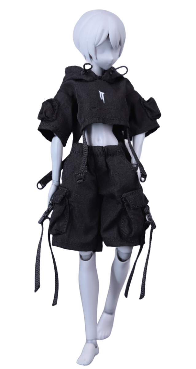 Hasuki CS012C - Figura a escala 1/12 - Ropa para muñeca: Conjunto funcional para figura de acción coleccionable de 12 pulgadas