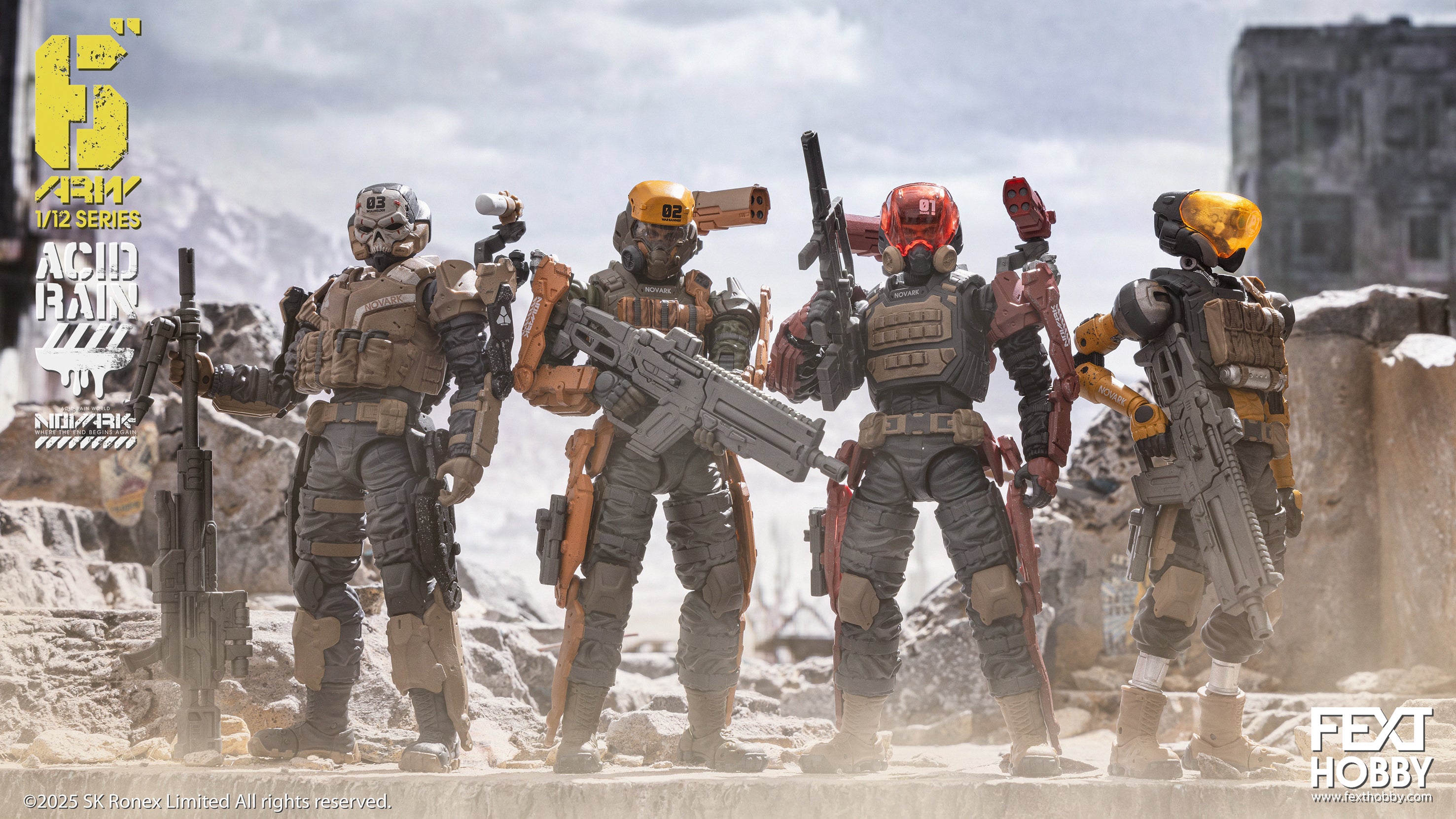 FEXT HOBBY Acid Rain World: Novark FXH-AR-001 THAME/FXH-AR-002 WAR BAN