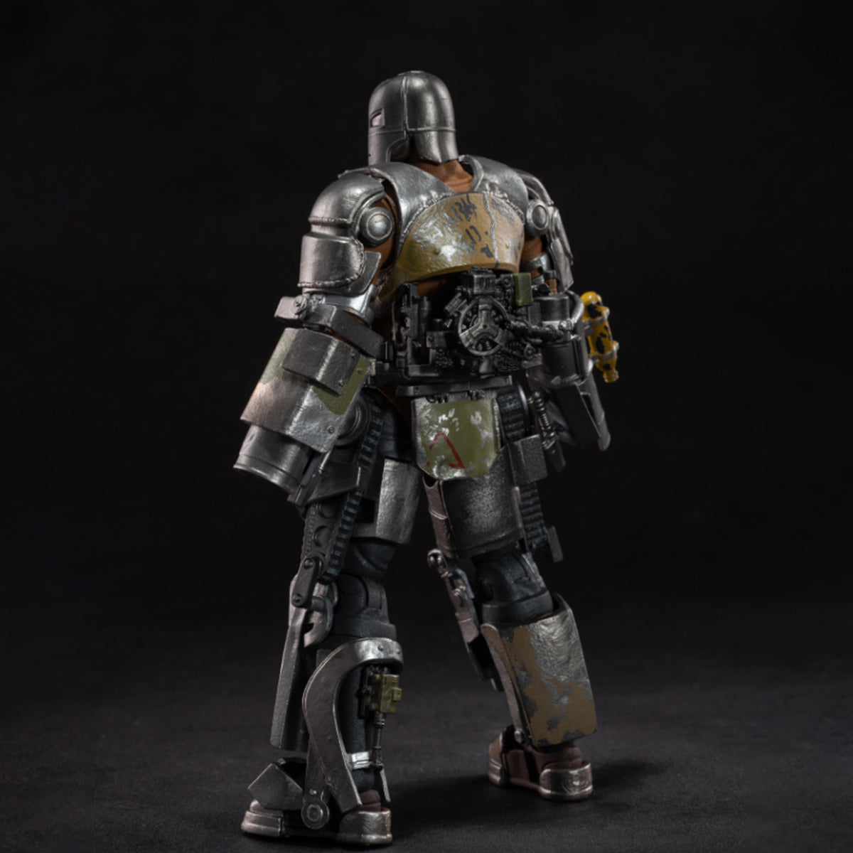 ZD Toys - Colección completa: Serie Aniversario (versión no luminosa): Iron Man MK1 (1906-01), figura de acción en miniatura a escala 1:10